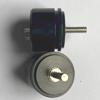 Potentiomètre en plastique conducteur WDJ22-D haute précision longue durée de vie, capteur de déplacement angulaire 360°, résistance 1K~10K pour