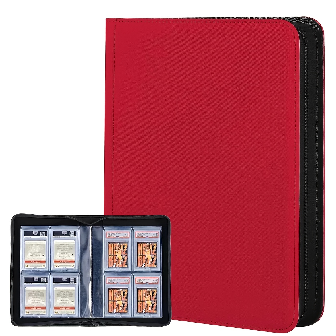 4 slot card binder 4 Pocket Oversized Card Binder – Card-Binder.com