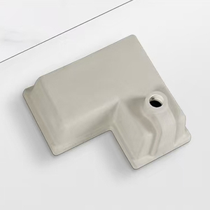 Lavabo de ferme vintage pour buanderie, à encastrer <span class=keywords><strong>sous</strong></span> comptoir, de forme irrégulière, avec <span class=keywords><strong>console</strong></span> intégrée - Product Image 2
