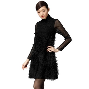 fairy <span class=keywords><strong>A</strong></span> line bottom female autumn long sleeve mini night dresses for woman - Product Image 1