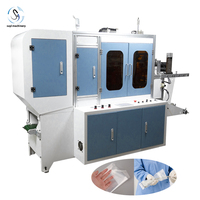Machine de pliage de sacs en plastique transparent TPU pour protège-sondes d'équipement médical et chirurgical