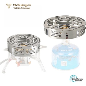 Round Metal <b>Stove</b> Windproof Cover Dishwasher Safe Durable Outdoor Camping Accessory Minimalist Design - Product Image 6