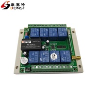 Interrupteur intelligent sans fil FSK 868 MHz AC85-220V à code d'apprentissage pour rideaux, télécommande sans fil, interrupteur LED, interrupteur intelligent sans fil pour éclairage