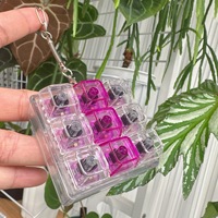 Porte-clés clavier 9 touches avec LED, jouet anti-stress