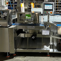 Machine d'emballage horizontale automatique à grande vitesse RHBB430 pour aliments, pain, bonbons