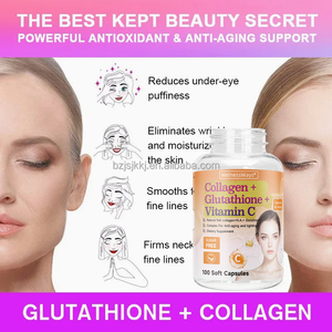 Welnessways Glutathione Whitening L Glutathione Soft Capsule L-Glutathione Collagen Vitamine C Complex Softgels - Product Image 5