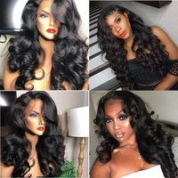 Perruque Personnalisée OEM Fournisseur Boîte d'Échantillons Gratuits Vierge Brésilienne Vraie Chevelure Humaine Alignée Cuticule Perruque Lace Front Bob Bouclée