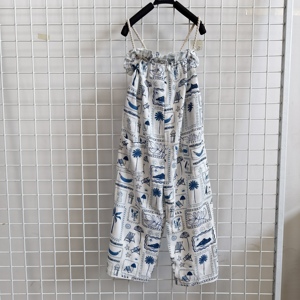 Tutina Estiva Senza Maniche in Lino per Bambine e Neonate, Modello All'Ingrosso - Product Image 5