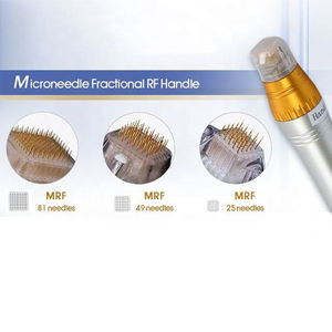 Appareil de raffermissement cutané Inmode Secret RF fractionnel <span class=keywords><strong>à</strong></span> <span class=keywords><strong>radiofréquence</strong></span>, avec 8 embouts Gold Crystallite Depth pour <span class=keywords><strong>micro</strong></span>-aiguilletage anti-rides - Product Image 1