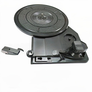 Oferta Especial: Conjunto de Movimiento de Tocadiscos Metálico para Reproductor de Vinilos LP con Base de Brazo de Tono, Pieza Central de Audio para el Hogar - Product Image 2