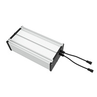 Ultra brillante Solar Led Bombilla Farola 80W Bronce Estiramiento Aluminio 4000K 5050 LED Farola Iluminación de carretera rural