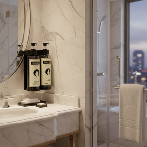 Dispensador de Jabón de Espuma para Baño y Cocina, Montaje en Pared, Sin Clavos, Presión, Plástico ABS, 600 ml, 2 Unidades - Product Image 1