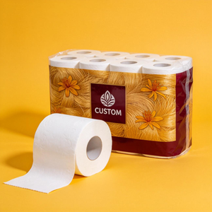 <span class=keywords><strong>Carta</strong></span> Igienica Spessa a 4 Veli, 6 Rotoli, Sicura per Fosse Settiche, a Scioglimento Rapido, Anti-Intasamento, per Uso Quotidiano in Bagno Domestico, in Pura Polpa di Legno - Product Image 1