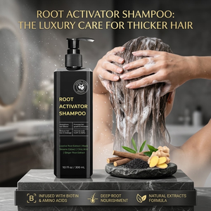 Haarwortel-activator gelshampoo voor mannen, haargroei & haaruitvalpreventie voor dunner wordend haar - 300 ml (volwassenen) - Product Image 2