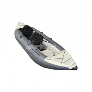 <span class=keywords><strong>Kayak</strong></span> Inflable <span class=keywords><strong>Doble</strong></span> de 420 cm, Color Gris, Certificado CE, Ideal para Pesca, Superventas - Product Image 4