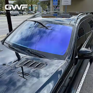 1.52 diretta di fabbrica * 30m Ghost Rose sole pellicola per finestra PET viola camaleonte tinta per finestra della carrozzeria auto che cambia colore - Product Image 6