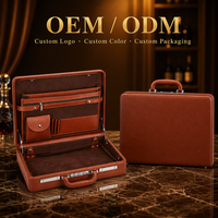 Étui cadeau en cuir PU avec logo personnalisé pour bouteille de vin, porte-bouteille d'alcool avec insert en mousse, serrure à combinaison, boîte cadeau de voyage pour whisky