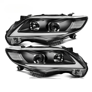 Farol Frente LED Faróis Plug Play DRL Atualização para Toyota Corolla E140 E150 2011-2013 Projetor Faróis Sinal Dinâmico - Product Image 2