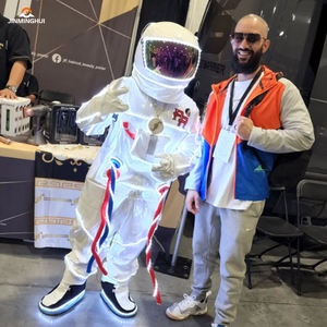 Costume de robot LED Offre Spéciale avec gants laser pour le club de remise des diplômes Halloween et Cosplay avec des vêtements et des costumes spatiaux - Product Image 1