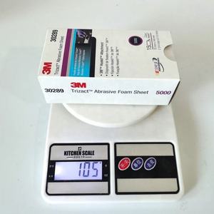 3M30289 Trizact <span class=keywords><strong>5000</strong></span> Papel <span class=keywords><strong>de</strong></span> <span class=keywords><strong>Lija</strong></span> <span class=keywords><strong>de</strong></span> Esponja Flocado 70/140mm con Respaldo Autoadhesivo Grano <span class=keywords><strong>5000</strong></span> para Lijado en Seco y con <span class=keywords><strong>Agua</strong></span> Trizact 3000 - Product Image 3