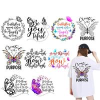 Patchs en plastique imperméables fantaisie de style dessin animé, en PET, PU, caoutchouc, plastisol, silicone, lavables, transfert thermique, pour vêtements