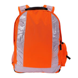 Sac à dos de sécurité utilitaire réfléchissant haute visibilité, sac à dos de sécurité et de moto robuste, sac à dos de travail haute visibilité - Product Image 2