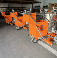 Machine de marquage routier robotisée tout-en-un chauffée pour la peinture des places de stationnement en bordure de route