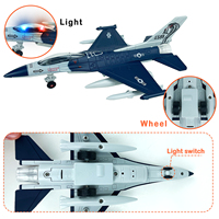 YongnKids-modelo de avión de combate militar para niños, juguete de avión de aire de metal de tamaño mini, 2022