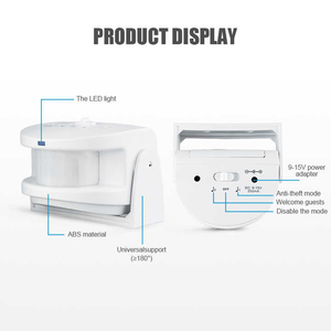 Tân Huy AG-323 chào đón tự động chuyển động bằng cách kêu vang cảm biến chuông cửa nhà sản xuất Hồng ngoại cảm ứng chuông cửa - Product Image 3