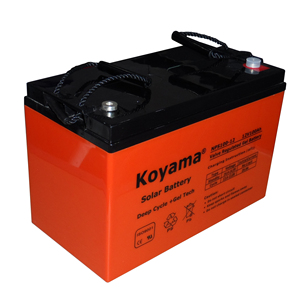 Certificated 100AH Deep Cycle Gel Solar Power Battery 12V Solar Cell Battery - Product Image 1