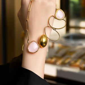 WF196-0155C สร้อยข้อมือแฟชั่นแบบโซ่และแบบเชื่อมต่อ - Product Image 3