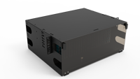 Panel Patch Kabel Serat Optik ODF FRM-4RU-12X-TS-HD 144/288 Port Drawer, Kotak Distribusi Serat Optik yang Dapat Digeser, Kotak Serat Optik LC/SC