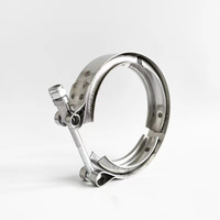 Colliers de serrage universels en acier inoxydable 304 de 3 pouces pour collecteur d'échappement latéral/turbine