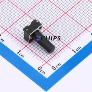 TSA06154-120B332BA Tactile <b>Switch</b> Through hole Component (THT),6.1x6.1mm <b>Switch</b> Single Pole Single Throw Round Button 1.8N 6.1mm - Product Image 1