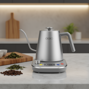 Hervidor Eléctrico Hazel Quinn de 0.8L con Boquilla de Cuello de Cisne, 1200W, Ebullición Rápida, Control Digital, Uso Doméstico - Product Image 2