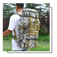 Sac à dos tactique de plein air, sport, voyage, alpinisme, randonnée, camouflage, grande capacité, cyclisme, imperméable, durable, respirant