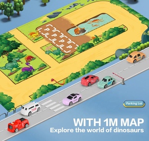 Jouets de stationnement de <span class=keywords><strong>dinosaure</strong></span> SY <span class=keywords><strong>Garage</strong></span> Parking jouets pour enfants jouets de piste de <span class=keywords><strong>voiture</strong></span> - Product Image 4