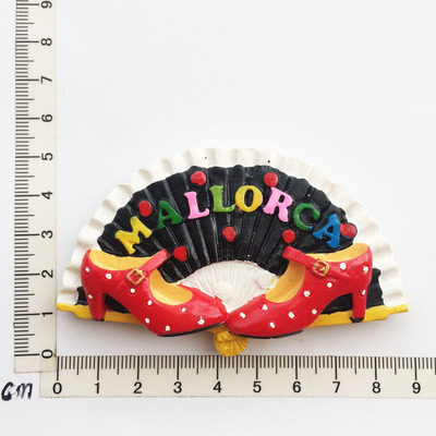 Koelkastmagneet, 3D-look, Mallorca-souvenir, voor thuis en keuken