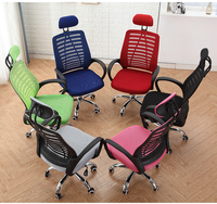 Chaise d'ordinateur moderne en maille de luxe Chaise de bureau ergonomique avec appui-tête réglable Offre Spéciale pour le lieu de travail