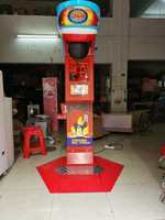 Kickboxer Machine d'arcade d'entraînement électronique à pièces Nouveau centre de divertissement de boxe de poinçonnage de sac