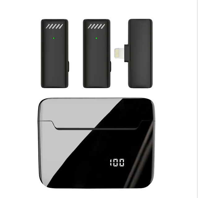 2022 Popular Design Digital Wireless System Portable Microphone for Mobile Phone Professional Lapel Mic