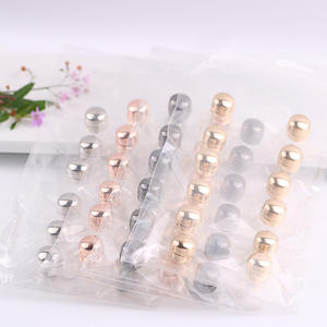 マグネットブローチヒジャーブピンイスラム教徒のスカーフ卸売高品質非スナッグラウンドヒジャーブ安全ピン - Product Image 1