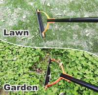 Outil de jardin professionnel de haute qualité Extracteur et accessoire de désherbage à long manche