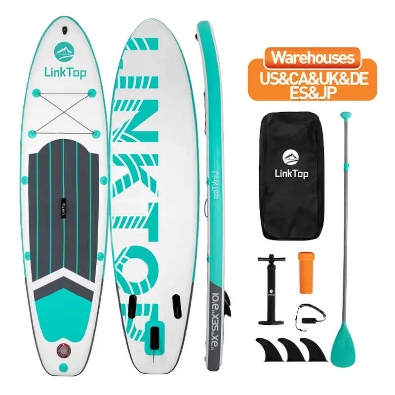 New Inflatable Paddle Board Inflatable Paddle Board SUP Surfboard Outdoor Water Sports Paddleboard