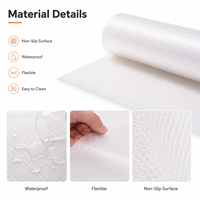 Taille personnalisée lavable tapis de revêtement non adhésif tiroir étanche Durable antidérapant Table tiroir sous-main