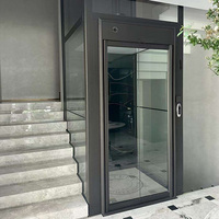 Nouvel ascenseur hydraulique vertical compact pour villa, maison, extérieur, 2 personnes, ascenseur résidentiel externe