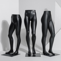 Vente en gros, Mannequin demi-corps femme noir en fibre de verre pour hommes et femmes