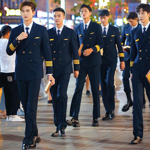 زي طيار طيران موحد عالي الجودة للرجال - Product Image 2