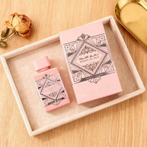 Parfum délicat au musc et au bois <span class=keywords><strong>de</strong></span> santal, attar concentré Oud & <span class=keywords><strong>Rose</strong></span>, fragrance traditionnelle du Moyen-Orient, coffret cadeau <span class=keywords><strong>de</strong></span> luxe, logo personnalisé - Product Image 5