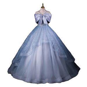 Maßgeschneiderte Ballkleider mit Spaghettiträgern für Quinceañera, Abschlussball, Geburtstagsfeier, formelle Anlässe, Vestido De Anos, Sweet 16 - Product Image 5